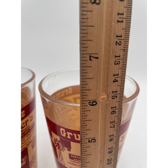 Set Of 2 Grumpys Restaurant & Lounge Souvenir Pint Glasses 16 Oz - Picture 4 of 5